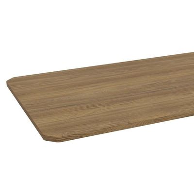 Mesa de Cozinha Sena c/ Tampo 1,60cm Niquel/Nogueira - Kappesberg