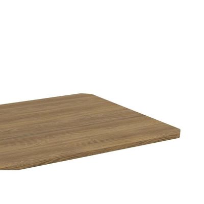 Mesa de Cozinha Sena c/ Tampo 1,60cm Niquel/Nogueira - Kappesberg