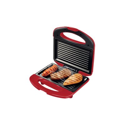 Grill e Sanduicheira Mondial Inox Red S19 Vermelha Inox - 800W 127V UNICA