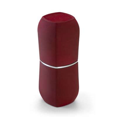 Porta Escova e Pasta de Dente Arthi com Tampa Vermelho UNICA
