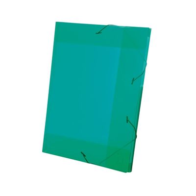 Pasta Aba Elástico Dello Line Lombo 2cm Verde 33,5x23,5cm UNICA