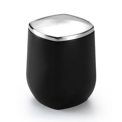Porta Cotonete e Algodão Arthi Preto UNICA