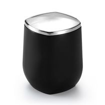 Porta Cotonete e Algodão Arthi Preto