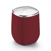Porta Cotonete e Algodão Arthi Vermelho