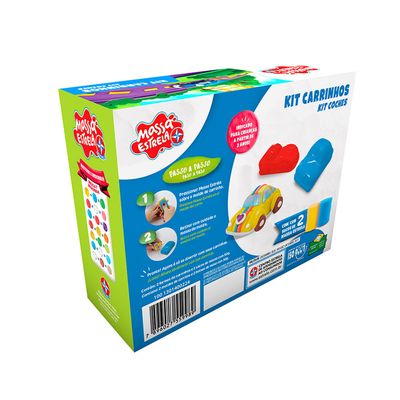 Massa Estrela Kit Carrinhos UNICA