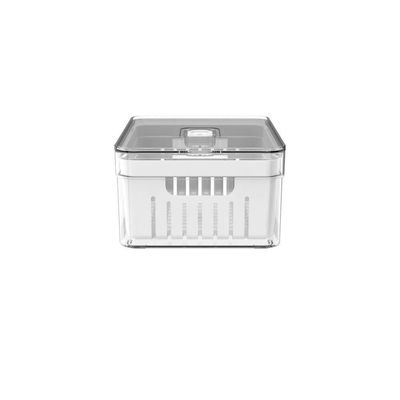 Organizador De Alimentos Para Geladeira Clear Fresh Com Cesto Ou 2,2l