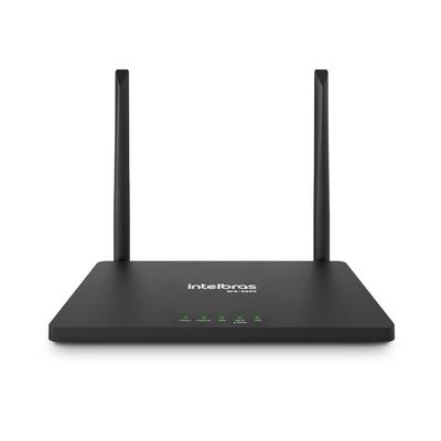Roteador Wireless Intelbras W4-300f 300mbps 4 Portas Preto UNICA