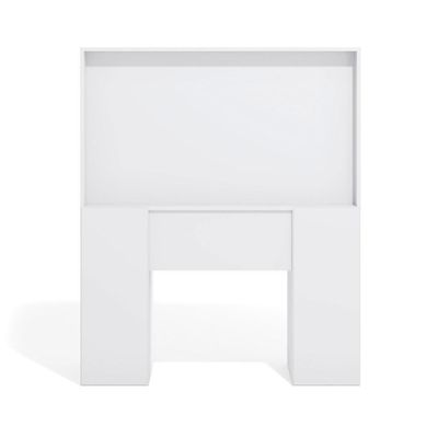 Penteadeira 7 Gavetas Pe-80 Branco com Luz Camarim Ditália