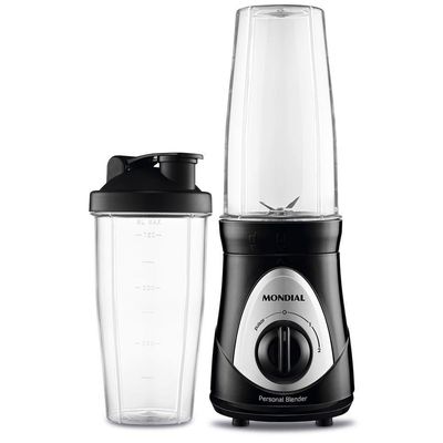 Liquidificador Portátil Mondial Personal Blender Dg-01 Personal Blender-220v-preto/prata 220v