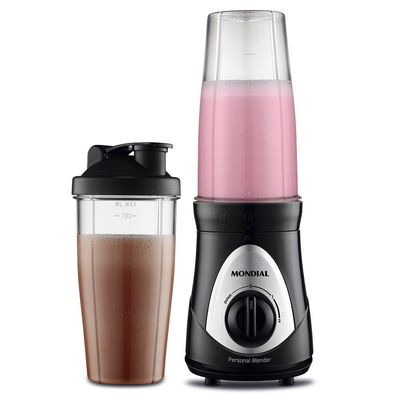 Liquidificador Portátil Mondial Personal Blender Dg-01 Personal Blender-220v-preto/prata 220v