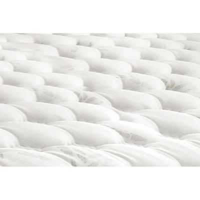 Cama Box Queen: Colchão Molas Castor Pocket Silver Star Air One Face + Base Crc Suede Clean(158x198)
