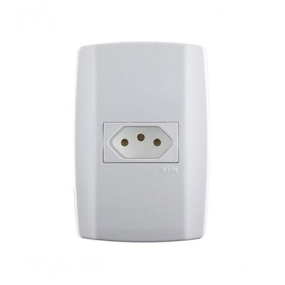 Tomada Ilumi Slim C/Pl Horiz 20A 250V 80151