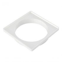 Porta Grelha Quad Tigre 15Cm Branca C/6Pcs