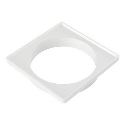Porta Grelha Quad Tigre 15Cm Branca C/6Pcs