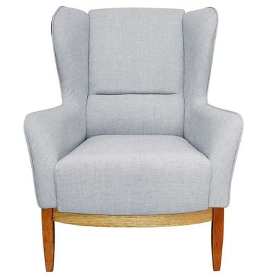 Poltrona Base Madeira E Puff Milena C-05 C-315