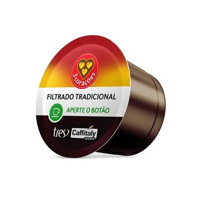 Cápsula de Café Tres com 10 Unidades de 7.5g Coado Clássico