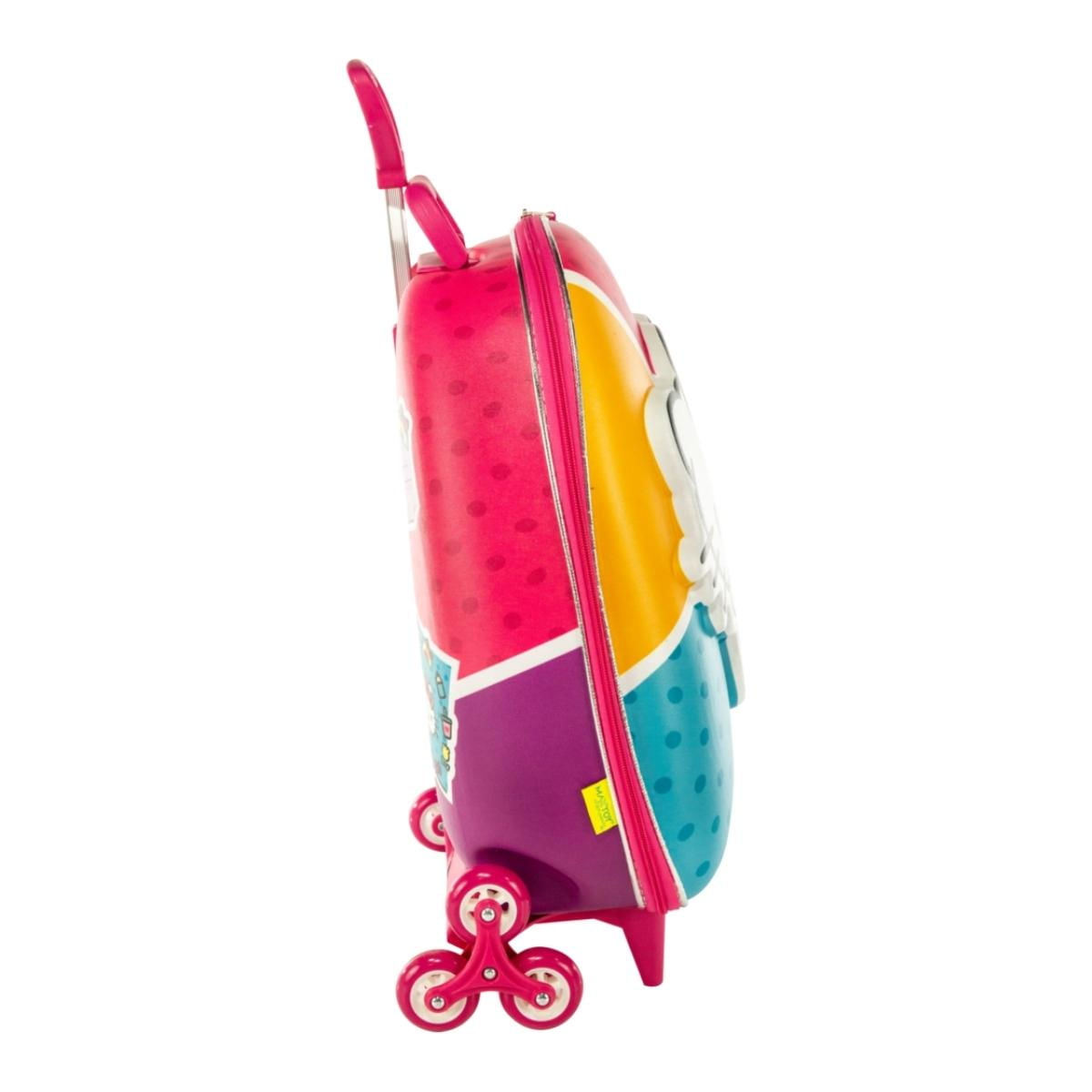 Mochila Com Rodas 3D Hello Kitty - MaxToy