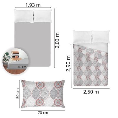 Jogo de Cama King Size 130 Fios Fiori - Evandro (7430)