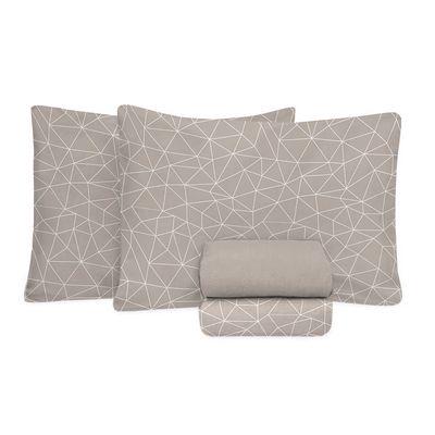 Jogo de Cama King Size 130 Fios Fiori - Charles (7632-2)