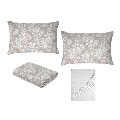 Jogo de Cama King Size 130 Fios Fiori - Stela (7676)