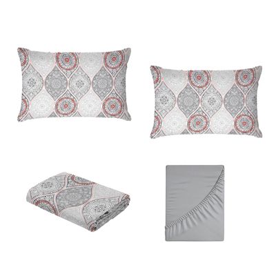 Jogo de Cama King Size 130 Fios Fiori - Evandro (7430)