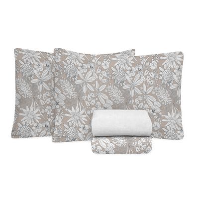 Jogo de Cama King Size 130 Fios Fiori - Stela (7676)