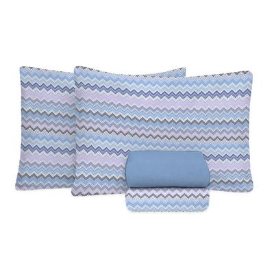 Jogo de Cama King Size 130 Fios Fiori - Anahi (7236-2)