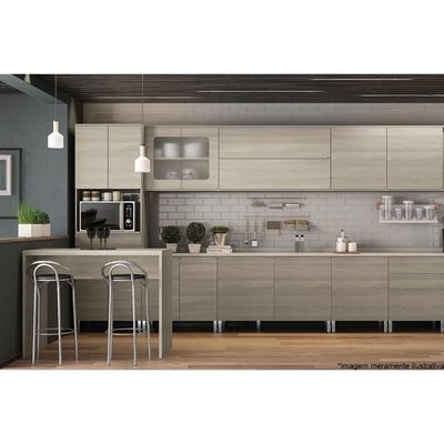 Tampo p/ Balcão Cozinha S415 80cm Cinzel - Kappesberg