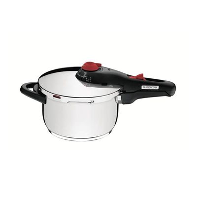 Jogo De Panelas Solar 7 Peças + Panela De Pressão Solar 4,5 L Em Aço Inox Fundo Triplo Tramontina