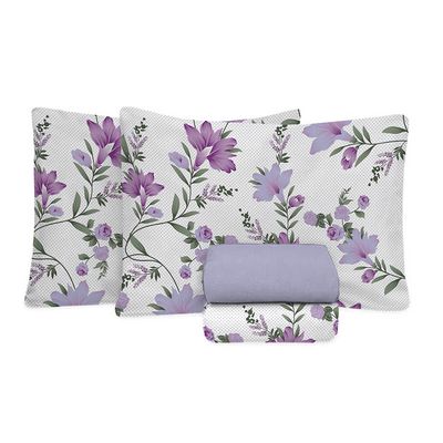 Jogo de Cama King Size 130 Fios Fiori - Valentina (7625-1)