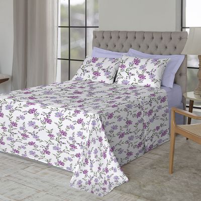 Jogo de Cama King Size 130 Fios Fiori - Valentina (7625-1)