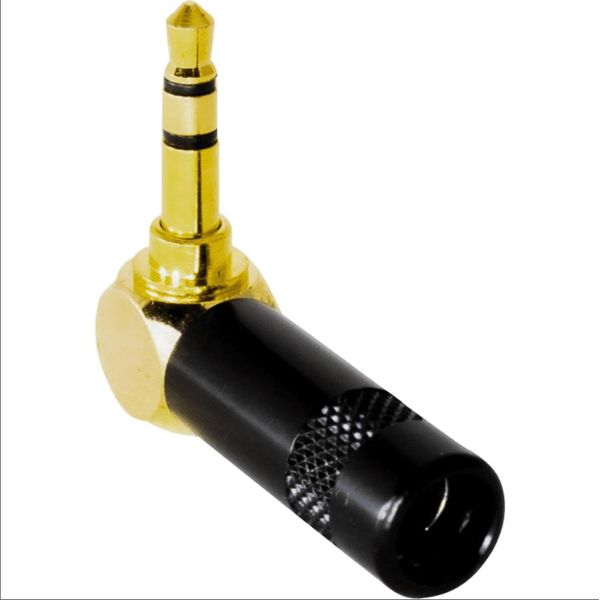 Plug P2 90° STORM Metal GOLD - PCT / 10