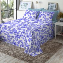 Jogo de Cama King Size 150 Fios Fiori - Sônia (7275)