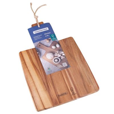 Tábua para Corte Madeira 34x23cm Kitchen Tramontina 13276/351