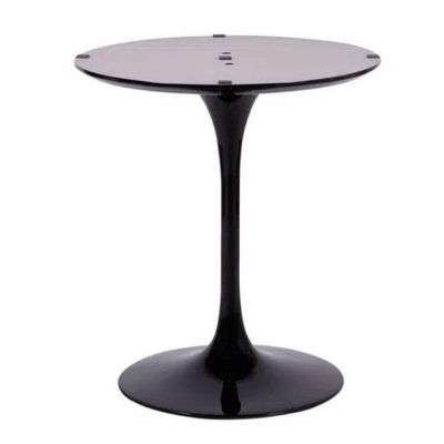 Base De Mesa De Jantar 130Cm Até 160Cm Preto Branco