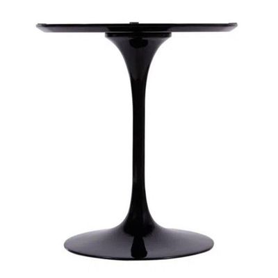 Base De Mesa De Jantar 130Cm Até 160Cm Preto Branco