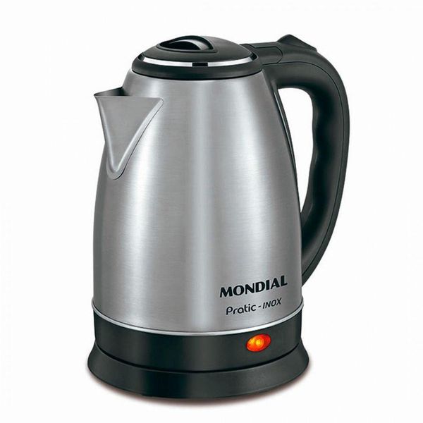 Chaleira Eletrica Mondial 2Litros 79520 02 Preto Inox 220V 220v