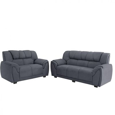 Sofa Parana Moscou 3 E 2 Lugares Cinza