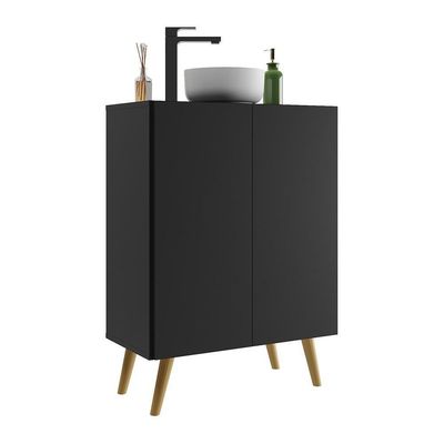 Gabinete Banheiro 2 Portas Retrô 63Cm Multimóveis V5006