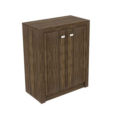 Balcão Escritório Com 2 Portas Multimóveis Vcr25013 Nogal