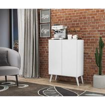 Aparador Buffet 2 Portas Multimóveis V3609 Branco