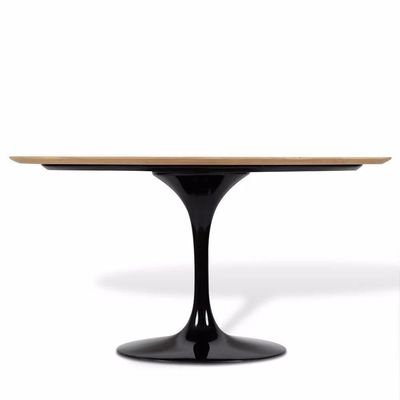 Mesa De Jantar Saarinen Oval 137X90 Cm Freijó Preto