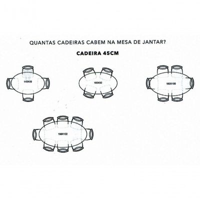 Mesa De Jantar Cone Oval 198x122 Cm Tampo Antíqua Base Fibra Sintética Cor Marrom