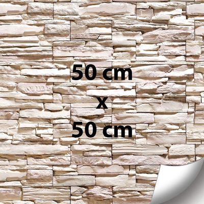 Adesivo Autocolante Pedras 50Cmx50Cm Modelo 2