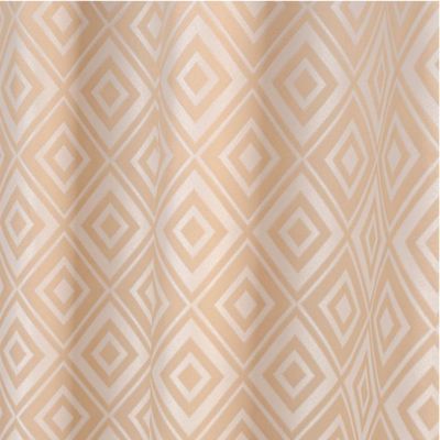 Cortina Em Jacquard Bahamas 4,00 X 2,70 Para Trilho Comum - Bege
