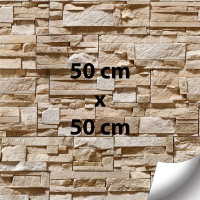 Adesivo Autocolante Pedras 50Cmx50Cm Modelo 4