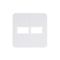 Placa 2 Postos 4x4 Tramontina Tablet Branca