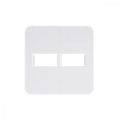 Placa 2 Postos 4x4 Tramontina Tablet Branca