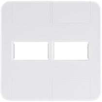 Placa 2 Postos 4x4 Tramontina Tablet Branca
