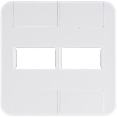 Placa 2 Postos 4x4 Tramontina Tablet Branca
